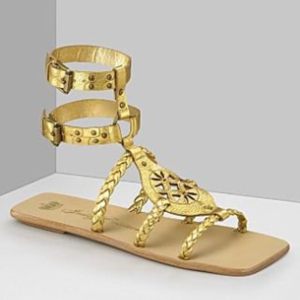 Juicy Couture Jackie Gold Gladiator Sandal